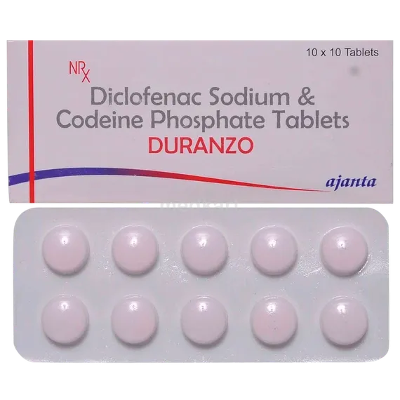 duranzo 50/50mg tablet 10's